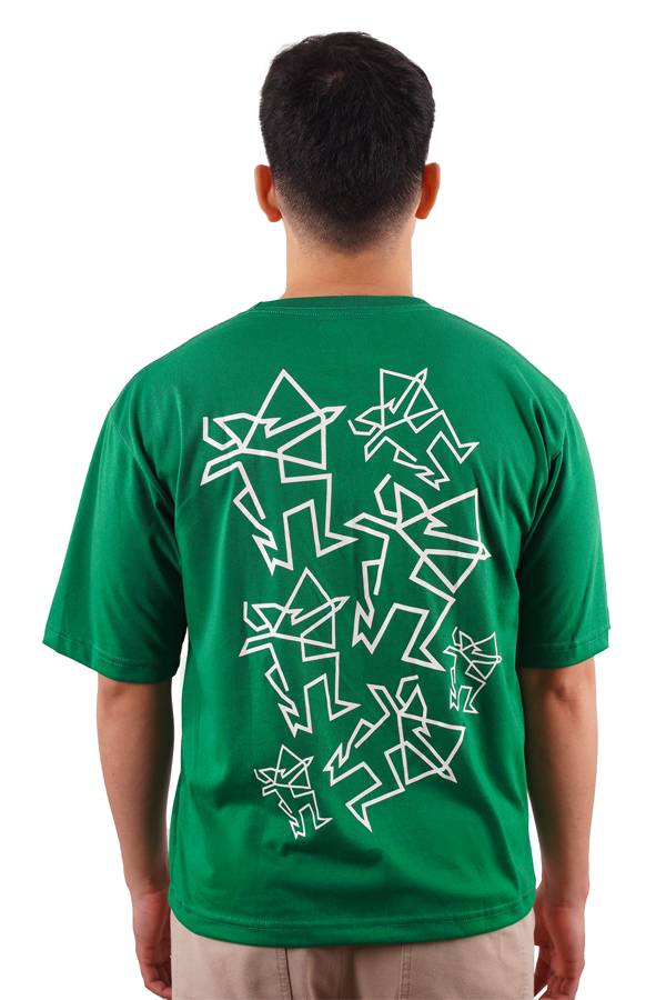 Green Archer Shirt (Oversized Fit)